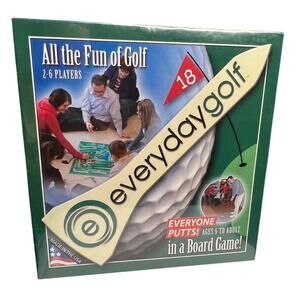 Everyday Golf Board Game NIB Factory Sealed Made in the USA "NEW"